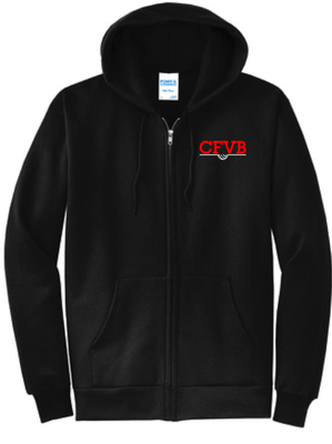 Youth CFVB Full Zip Sweatshirt