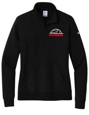 Nike Ladies Bombers Volleyball 1/2-Zip