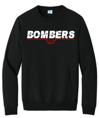 Bombers Volleyball Crewneck with Pocket