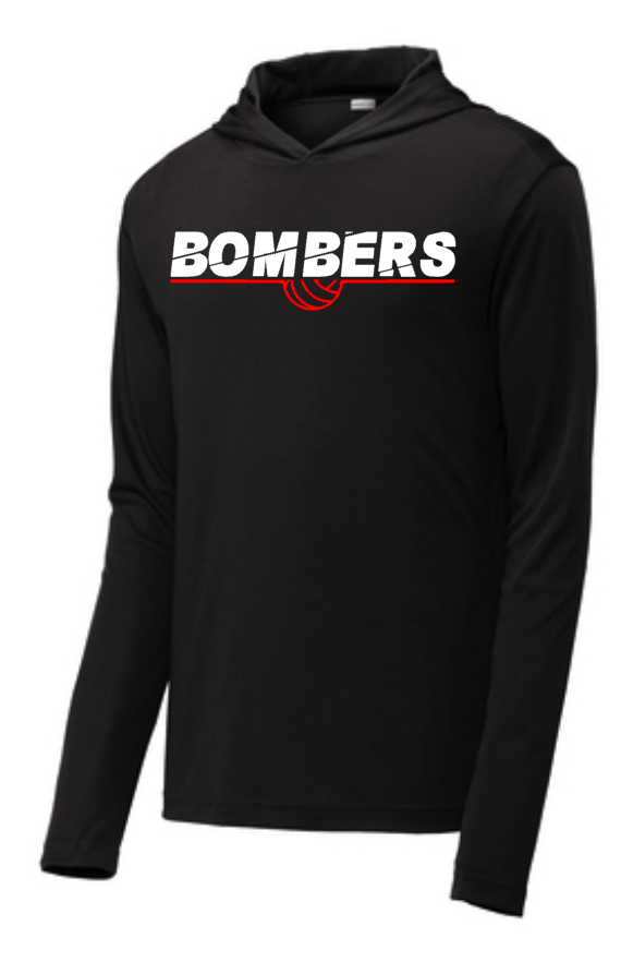 Bombers Volleyball Performance Hooded Tee