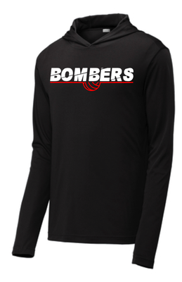 Bombers Volleyball Performance Hooded Tee