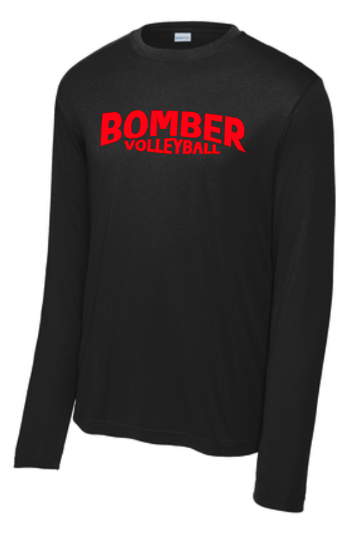 Bombers Volleyball #2 Performance Hooded Tee