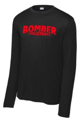 Bombers Volleyball #2 Performance Hooded Tee