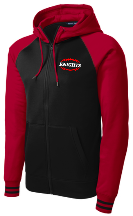 Knights Football Colorblock Zip Up