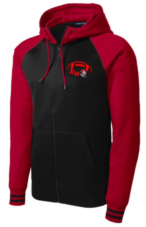 Knights Football #2 Colorblock Zip Up