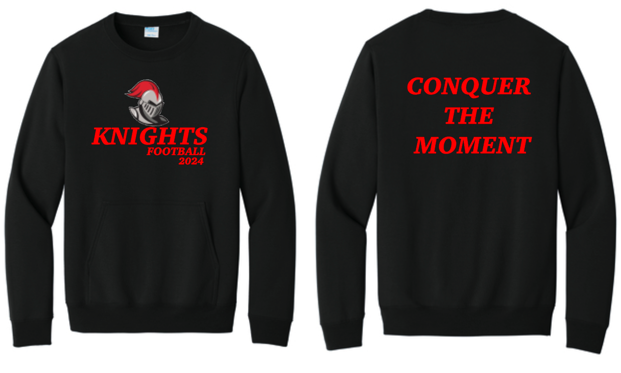 Knights Football 2024 Crewneck with Pocket