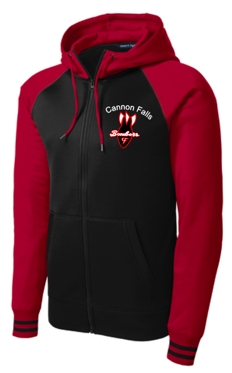 Bombers Colorblock Zip Up