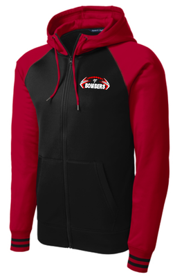 Bombers Football Colorblock Zip Up