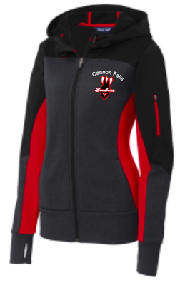 Bombers Ladies Hooded Zip Up