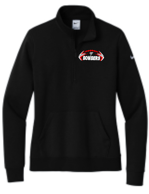 Nike Ladies Bombers Football 1/2-Zip