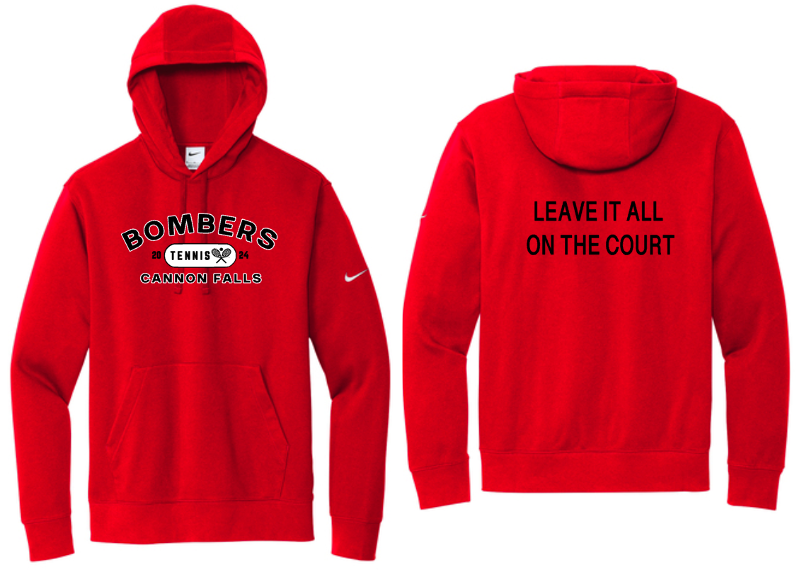 Bomber Tennis 2024 Nike Hooded Sweatshirt
