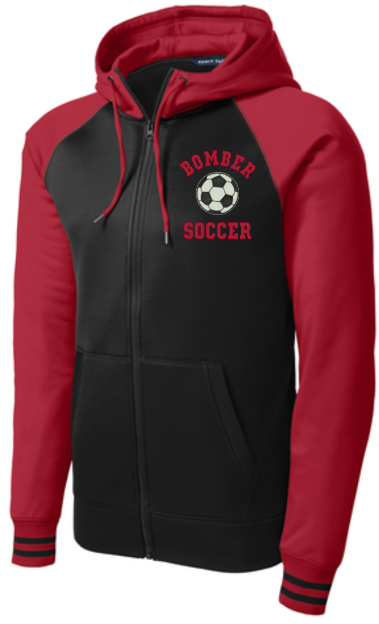 Bombers Soccer Colorblock Zip Up