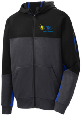 St. Paul&#39;s Lutheran Colorblock Zip Up