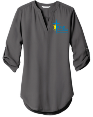 St. Paul's Lutheran Ladies 3/4-Sleeve Tunic Blouse