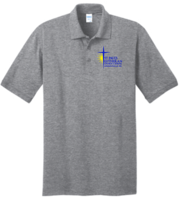 St. Paul&#39;s Lutheran Unisex Cotton Blend Polo