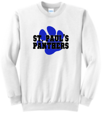 St. Paul Panthers Crewneck Sweatshirt Design #1