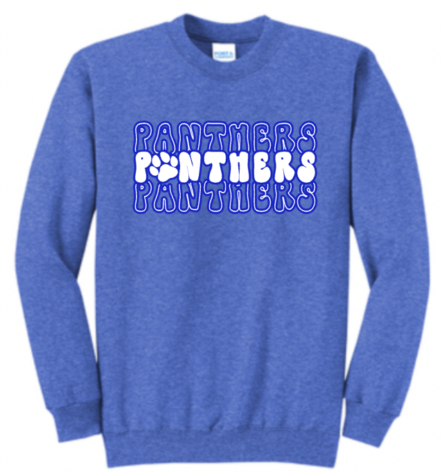 St. Paul Panthers Crewneck Sweatshirt Design #3