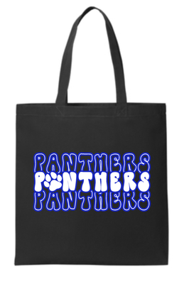 St. Paul&#39;s Panthers Tote Bag Design #3