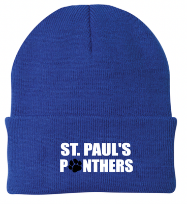 St. Paul's Panthers Beanie