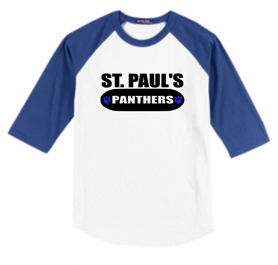 St. Paul Panthers Baseball Tee Design #2