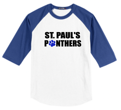 St. Paul Panthers Baseball Tee Design #4