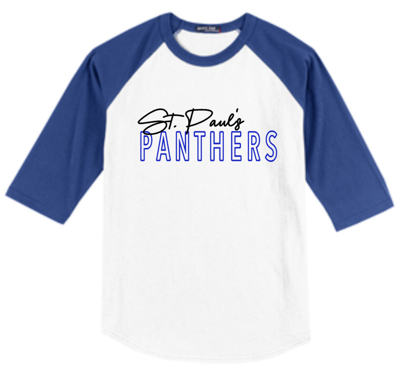 St. Paul Panthers Baseball Tee Design #5