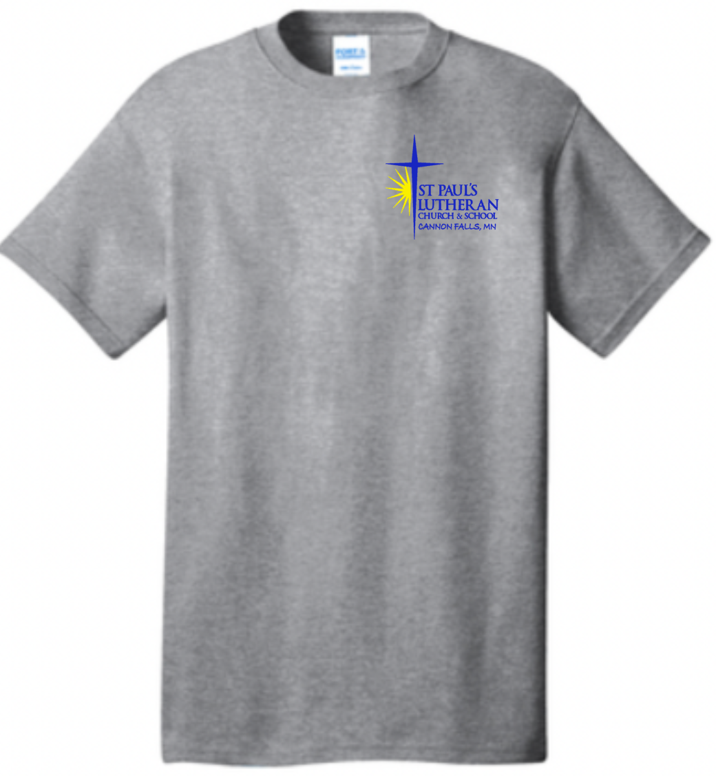 St. Paul Lutheran T-Shirt (Small Left Option)