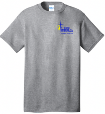 St. Paul Lutheran T-Shirt (Small Left Option)