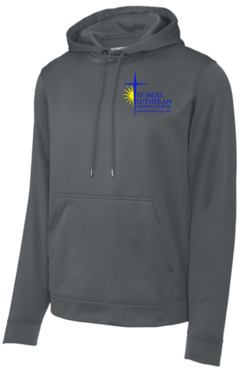 St. Paul&#39;s Lutheran Hooded Performance Sweatshirt
