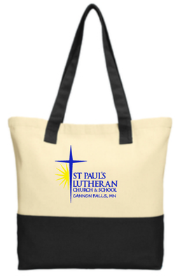 St. Paul&#39;s Lutheran Colorblock Tote Bag