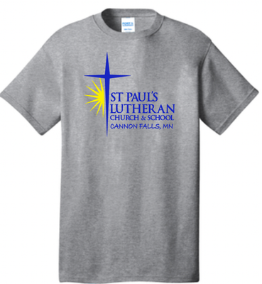 St. Paul Lutheran T-Shirt (Large Front Option)