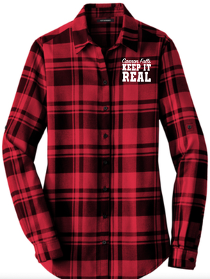 Keep It REAL Flannel Button Up