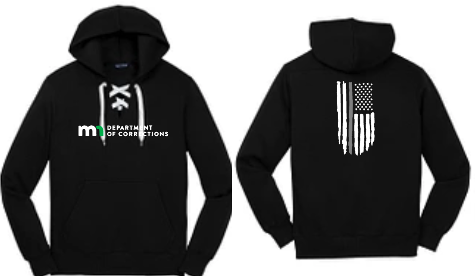 MN Correction Hockey Lace Hooded Sweatshirt #4