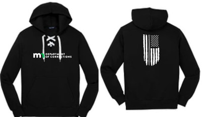 MN Correction Hockey Lace Hooded Sweatshirt #4