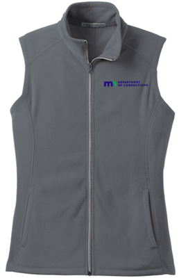 MN Correction Ladies Fleece Vest #1