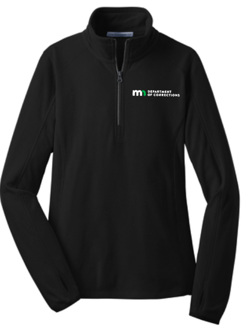 MN Correction Ladies 1/4 Fleece Zip  #1