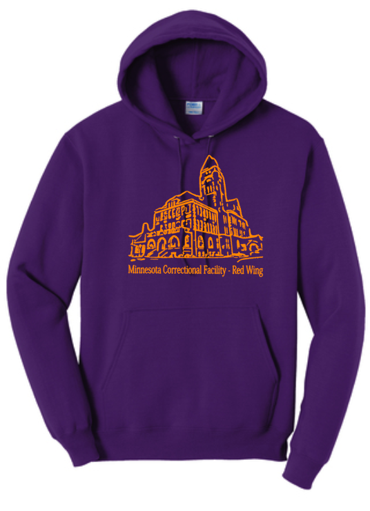 MN Correction Purple Hooded Sweatshirt #2