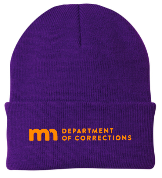 MN Correction Purple Beanie