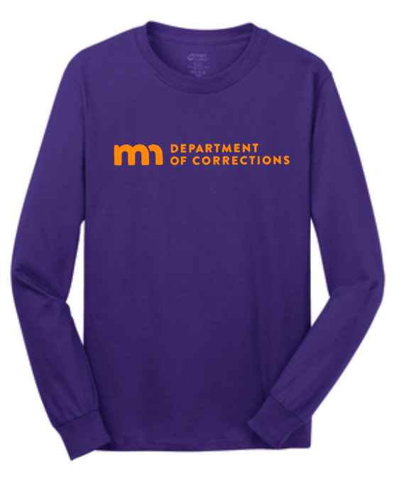 MN Correction Long Sleeve Purple Tee