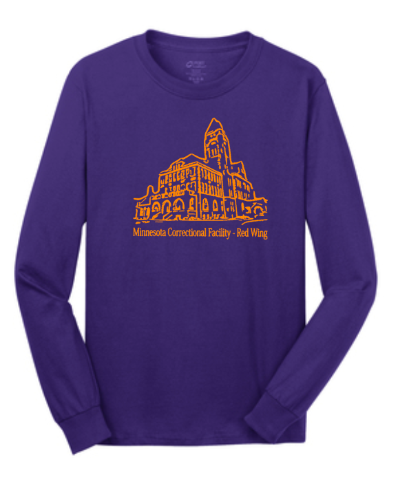 MN Correction Long Sleeve Purple Tee #2