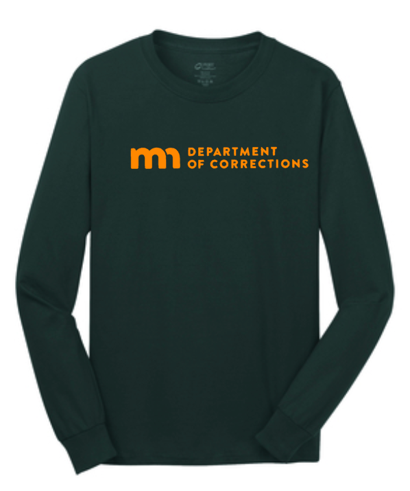 MN Correction Long Sleeve Green Tee
