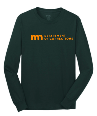 MN Correction Long Sleeve Green Tee