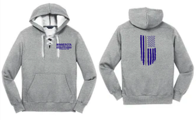 MN Correction Hockey Lace Hooded Sweatshirt #8