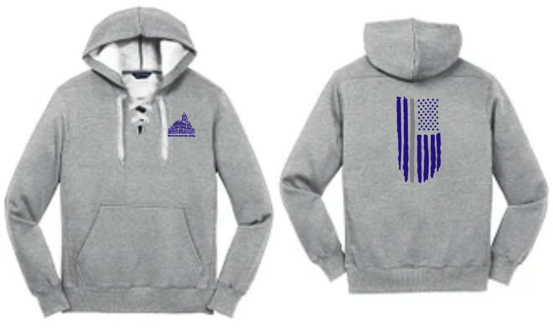 MN Correction Hockey Lace Hooded Sweatshirt #9