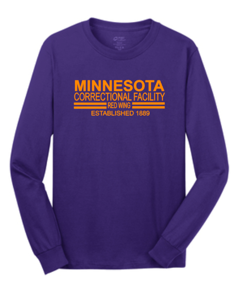 MN Correction Long Sleeve Purple Tee #4