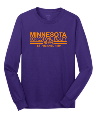 MN Correction Long Sleeve Purple Tee #4