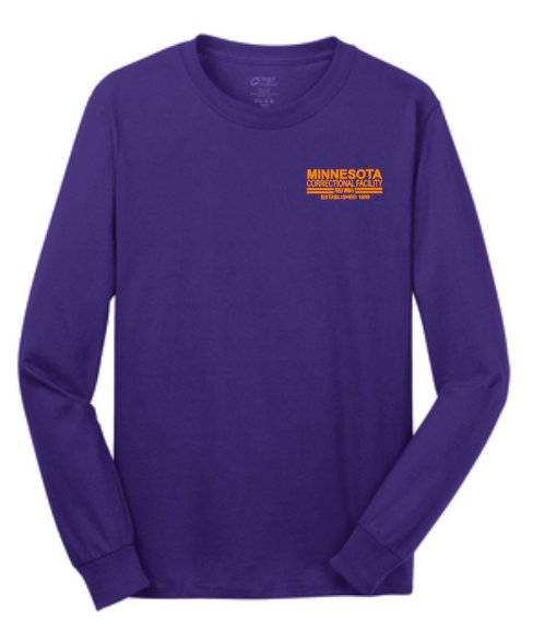 MN Correction Long Sleeve Purple Tee #3