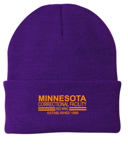 MN Correction Purple Beanie #2