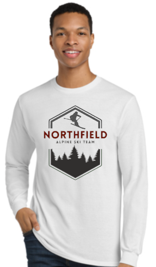 Northfield Alpine Ski Team Long Sleeve T-Shirt Option #1