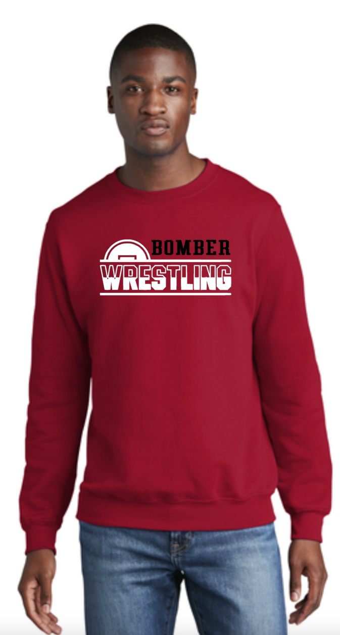 Bomber Wrestling #2 Crewneck Sweatshirt